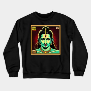 Dancing With Lord Shiva Vinyl Record Vol. 6 Crewneck Sweatshirt